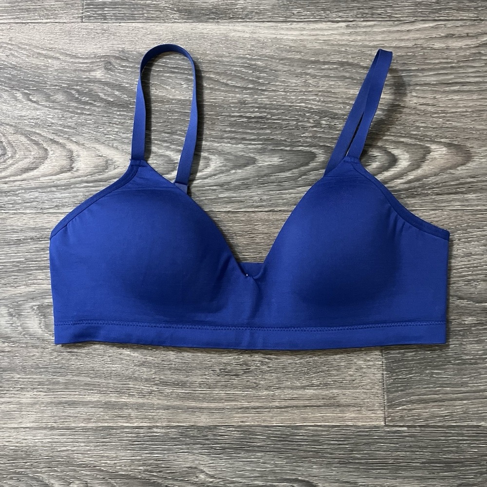Thirdlove Form 360 Lifting Wireless Bra Women's Sz Large Blue T-shirt Bra Smooth